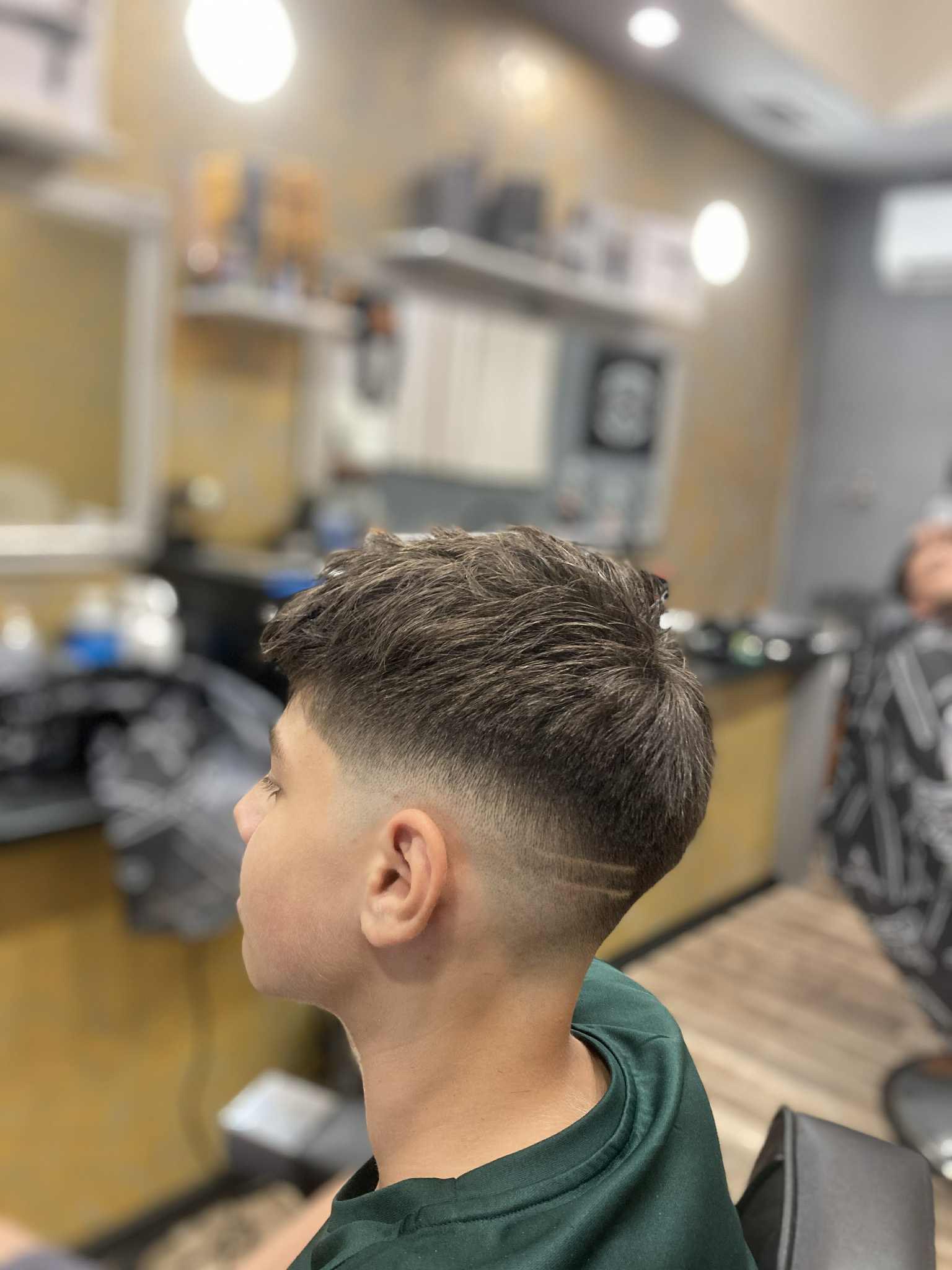 Moderní barbershop prostředí
